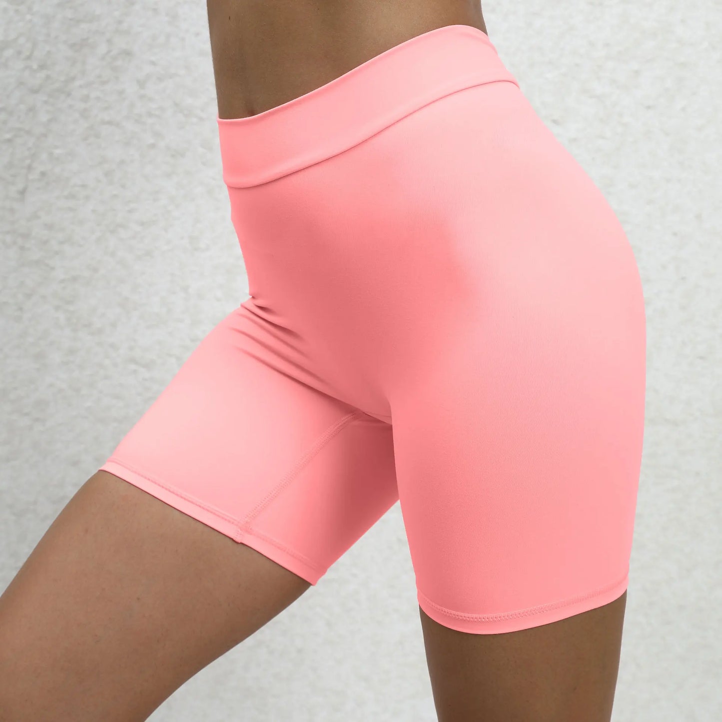 Hot Coral Fitness Short