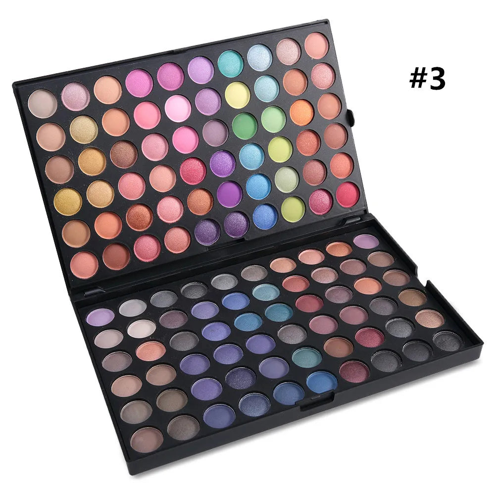 120 Colors Highly Pigmented Eyeshadow Palette