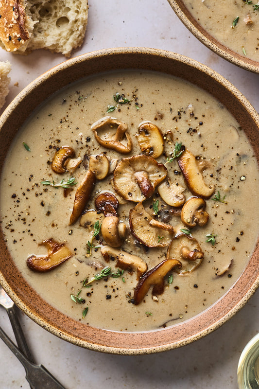 Cream of mushroom soup